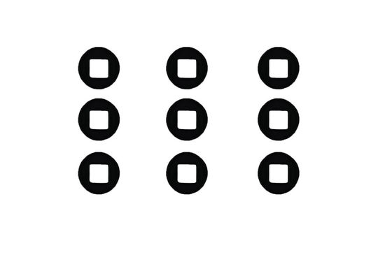 Hohe Temperatur und korrosionsbeständiger stempelschneidener Dichtungsring.